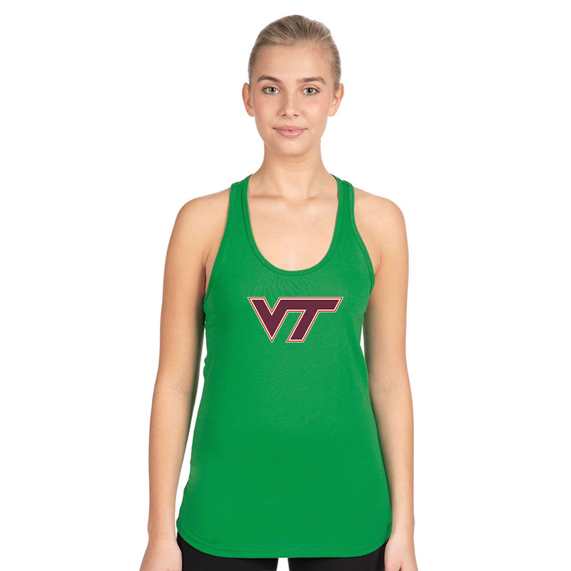 Women's Virginia Tech Hokies Next Level Ideal Racerback Tank